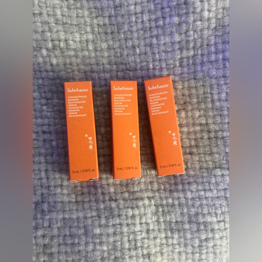 Set of 3: Sulwhasoo: Concentrated Ginseng Rejuvenating Serum (5ml each)
